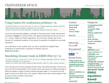 Tablet Screenshot of chengineer.com